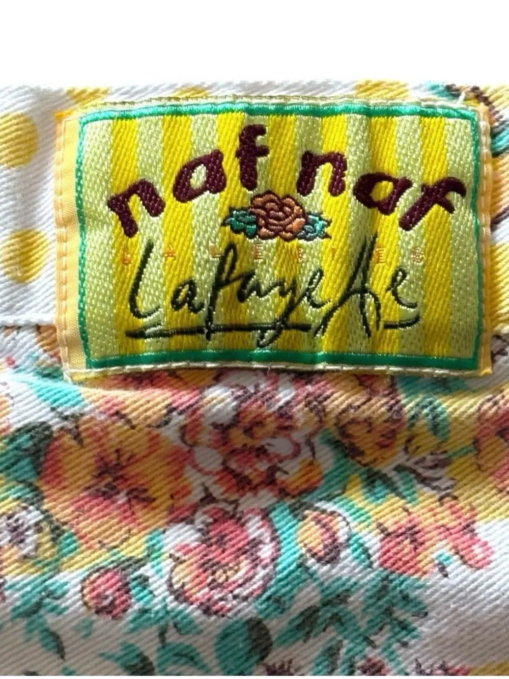 vintage Naf Naf denim Bermuda shorts Women’s Size 36 Cottagecore Mom Shorts